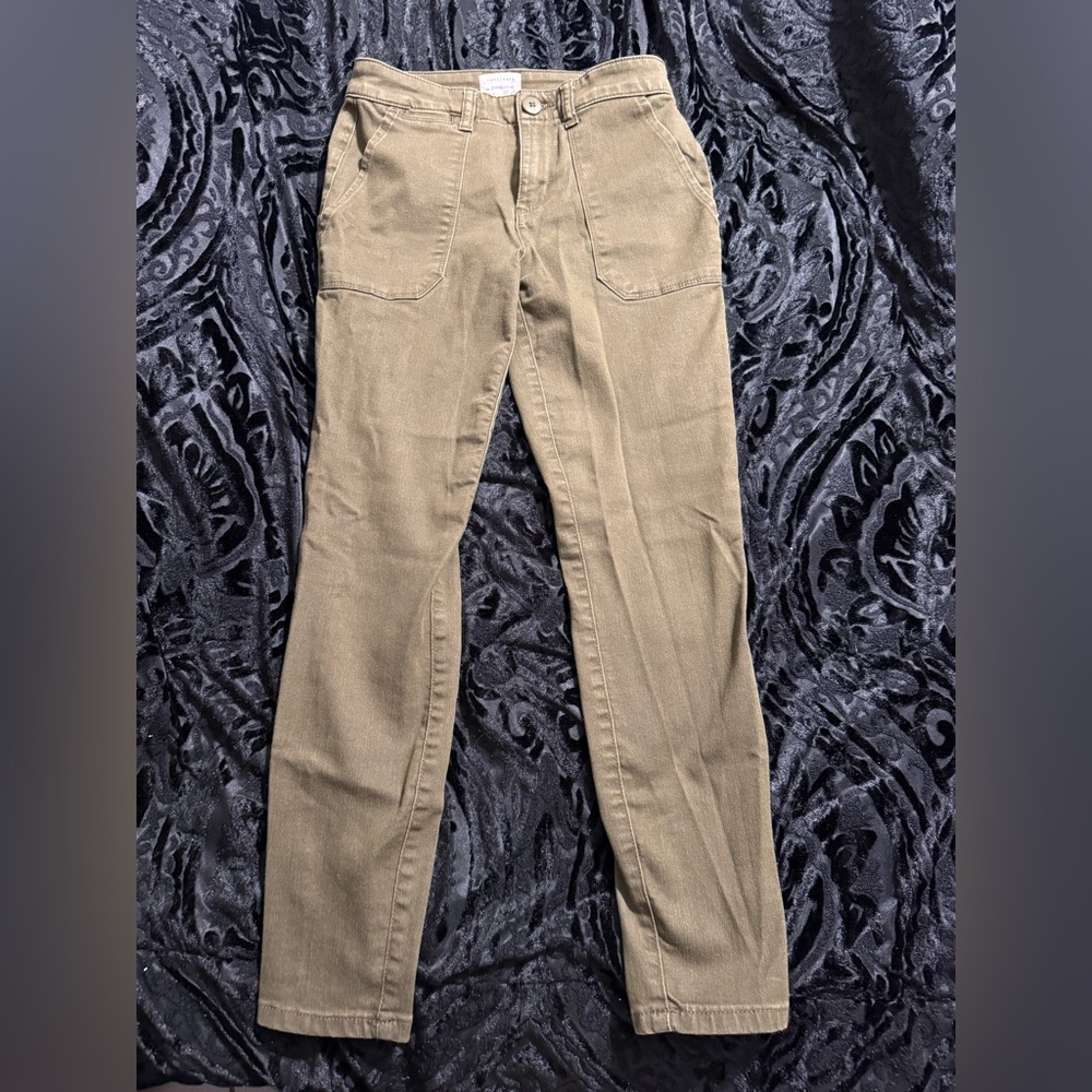 Sanctuary women’s Olive Green Straight-Leg Pants